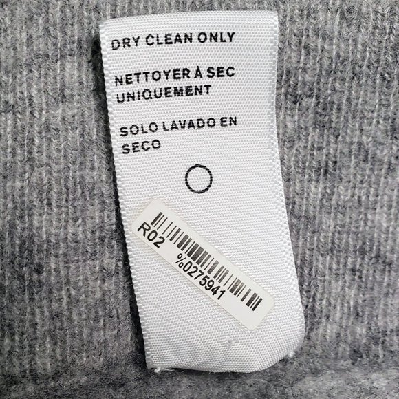 James Perse 100% Cashmere Capri Length Jogger Pant Grey Sweatpant Womens Large L - Picture 9 of 12